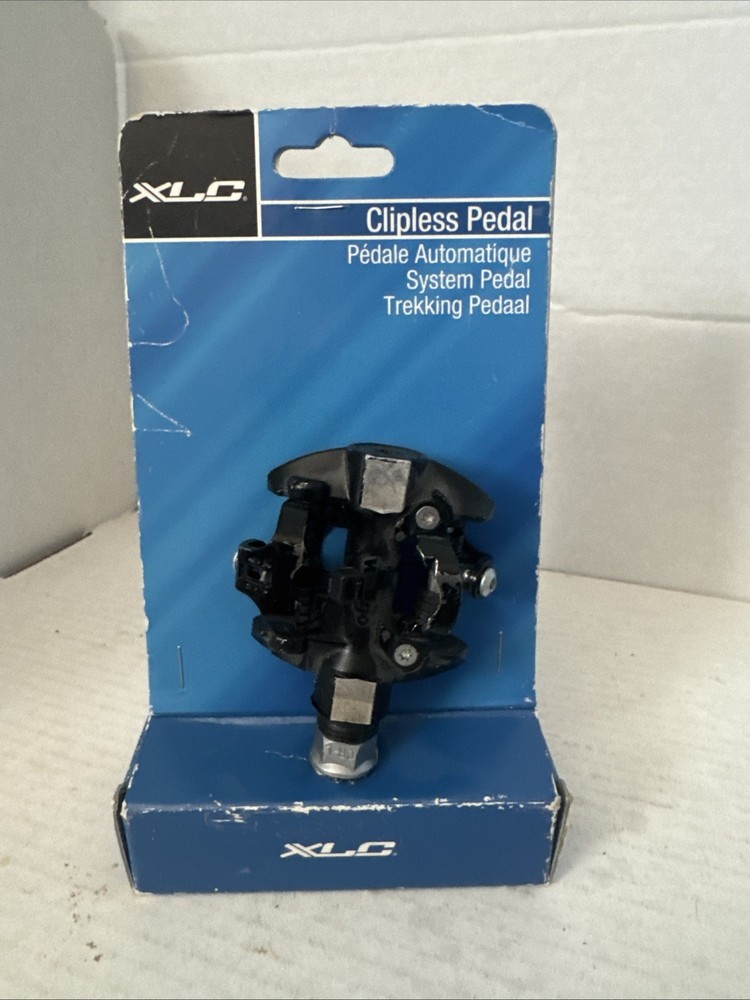 XLC Clipless Pedal 2-Pack Black New In Package
