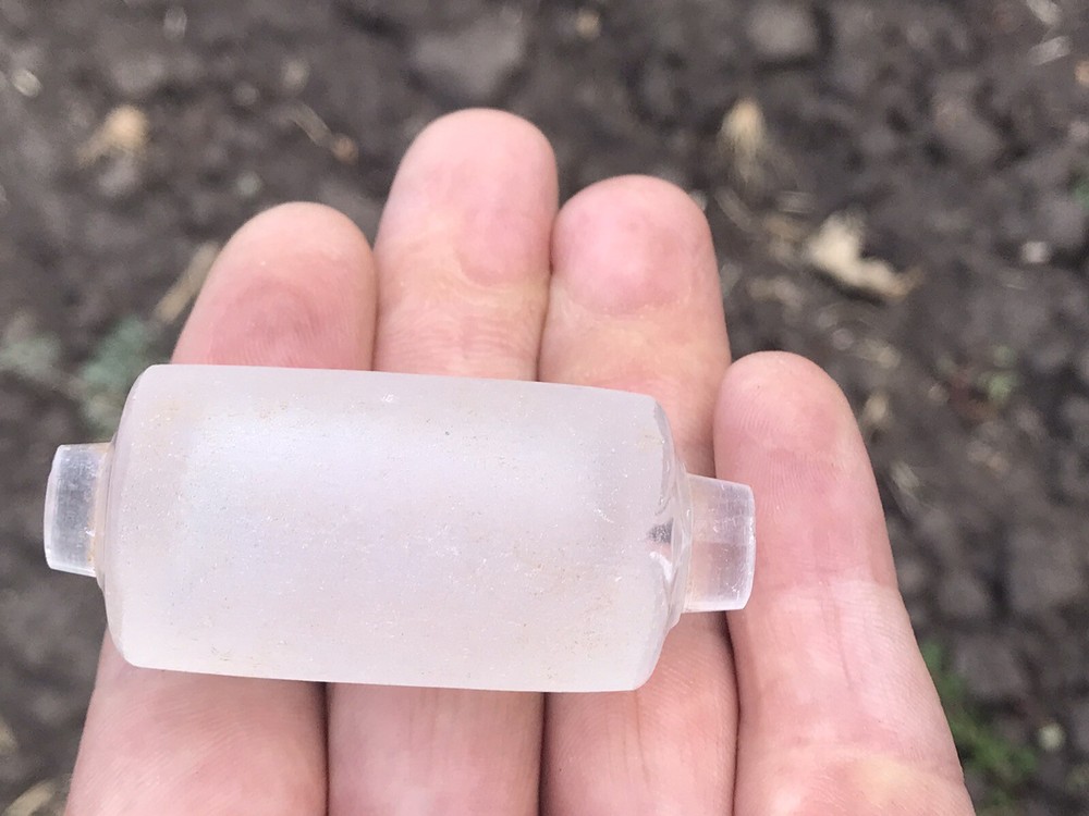 Antique Roller from glass 1800-1900s