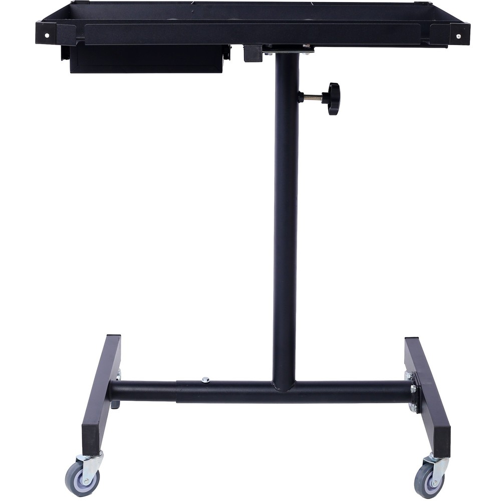 Heavy Duty Adjustable Work Table with Drawer, 220 lb Capacity, Portable