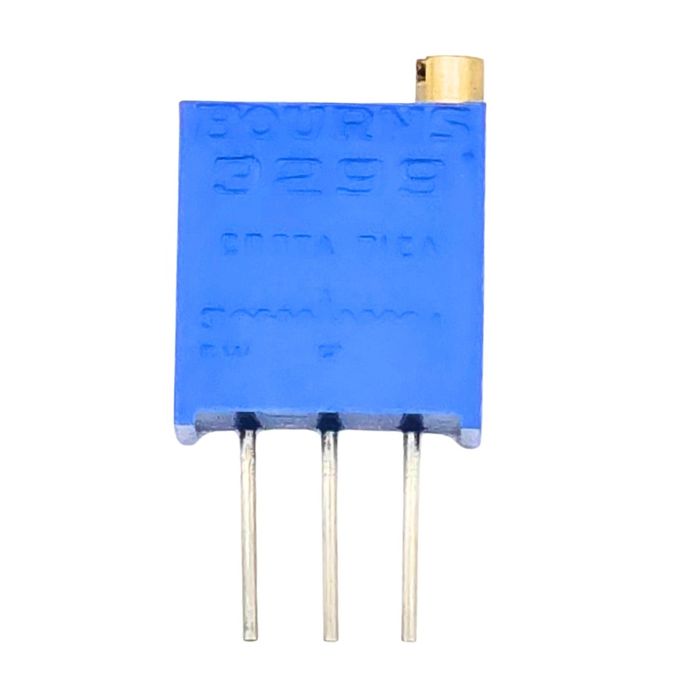 2pcs Bourns 100 ohm 1/2 watt Multi turn Trimmer Resistor