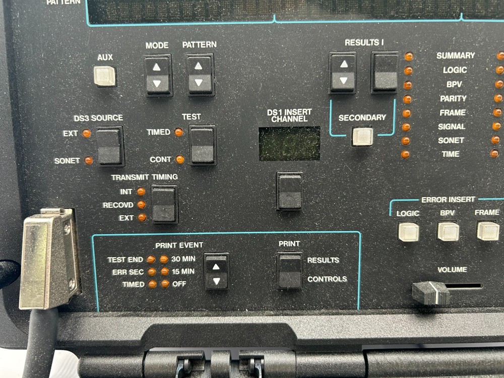 TTC T-BERD 310 COMMUNICATION ANALYSER w/ 6 MODULES