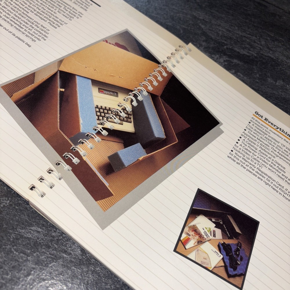 Apple Computer Family System Owner's / Reference Setup Guide 1981 #R