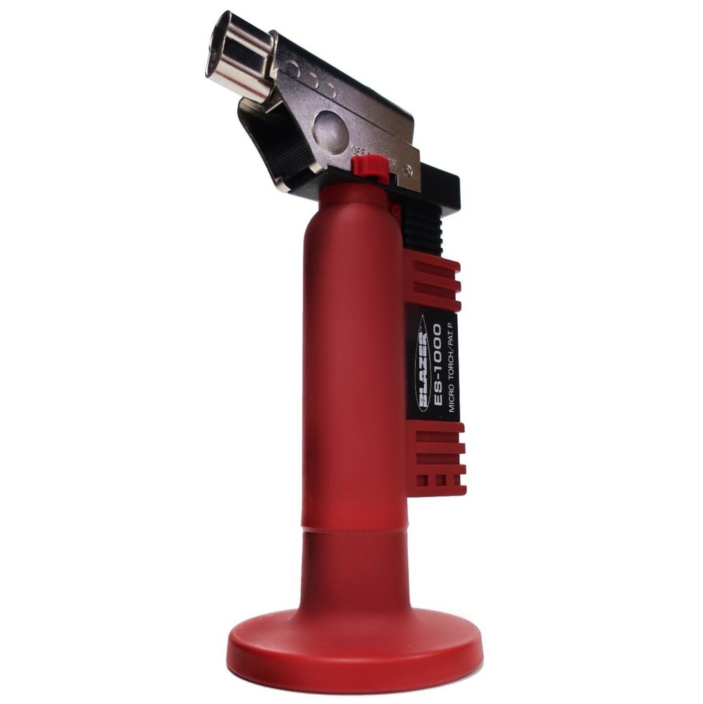 ES1000 Angled Head Butane Micro Torch, Red