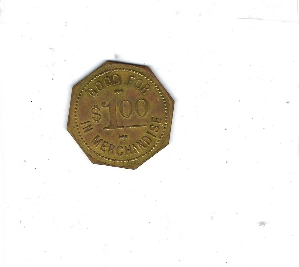 Royal Iowa, Iver Jespersen $1.00 Token