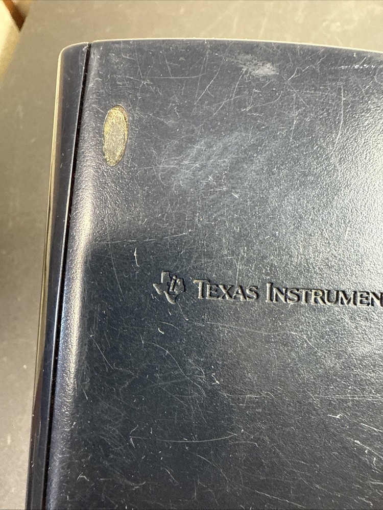 Texas Instruments TI-84 Plus Black Graphing Calculator Tested Working W/Case