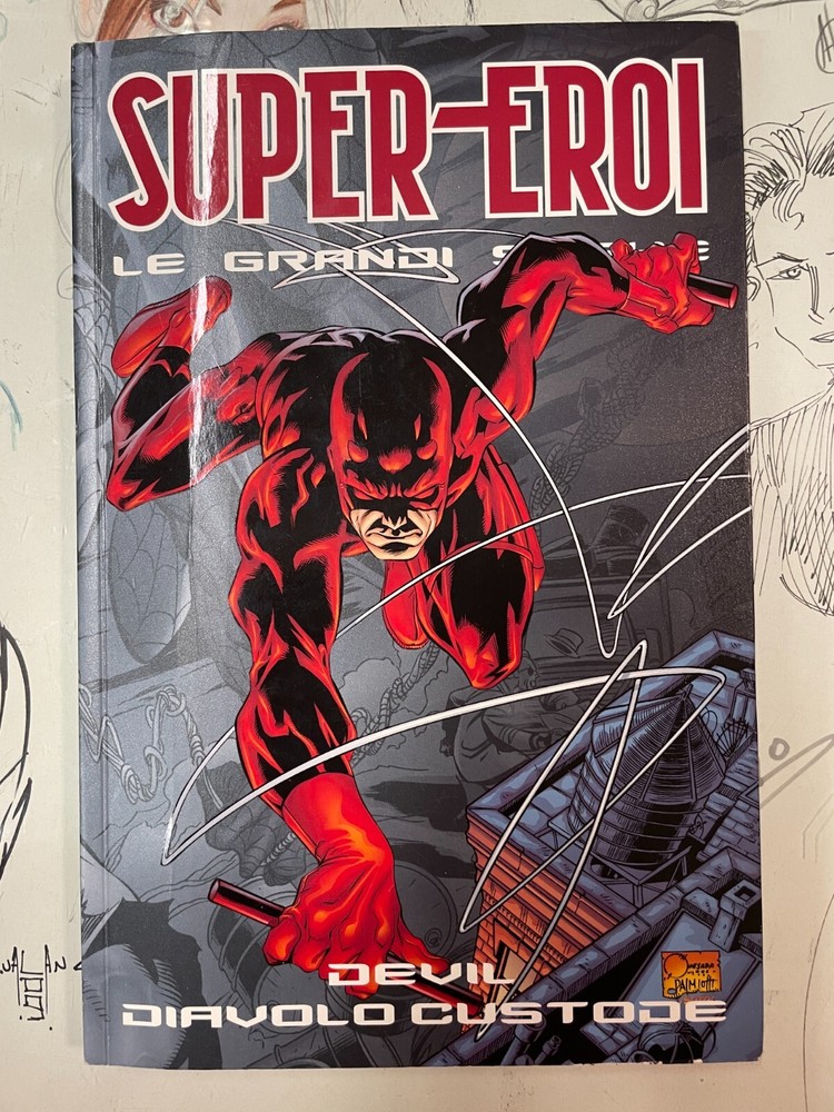 SUPERHEROES - The Great Sagas 8: DEVIL GUARDIAN DEVIL (folded)*