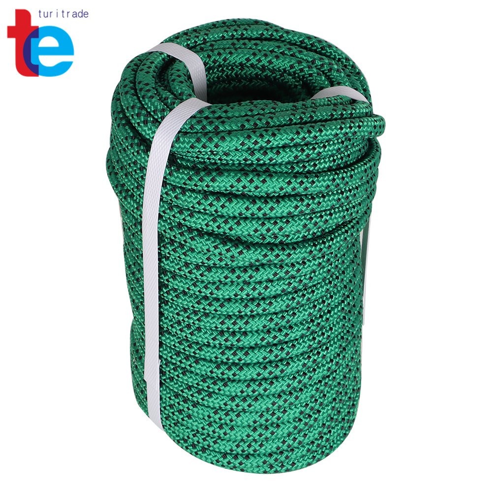 Rope High Strong Pulling Rope Braided Polyest Rope 3/8" × 100' 3520Lbs