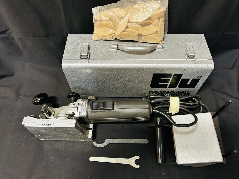 BLACK & DECKER ELU Jointer Spliner Model 3380, USED w/Case