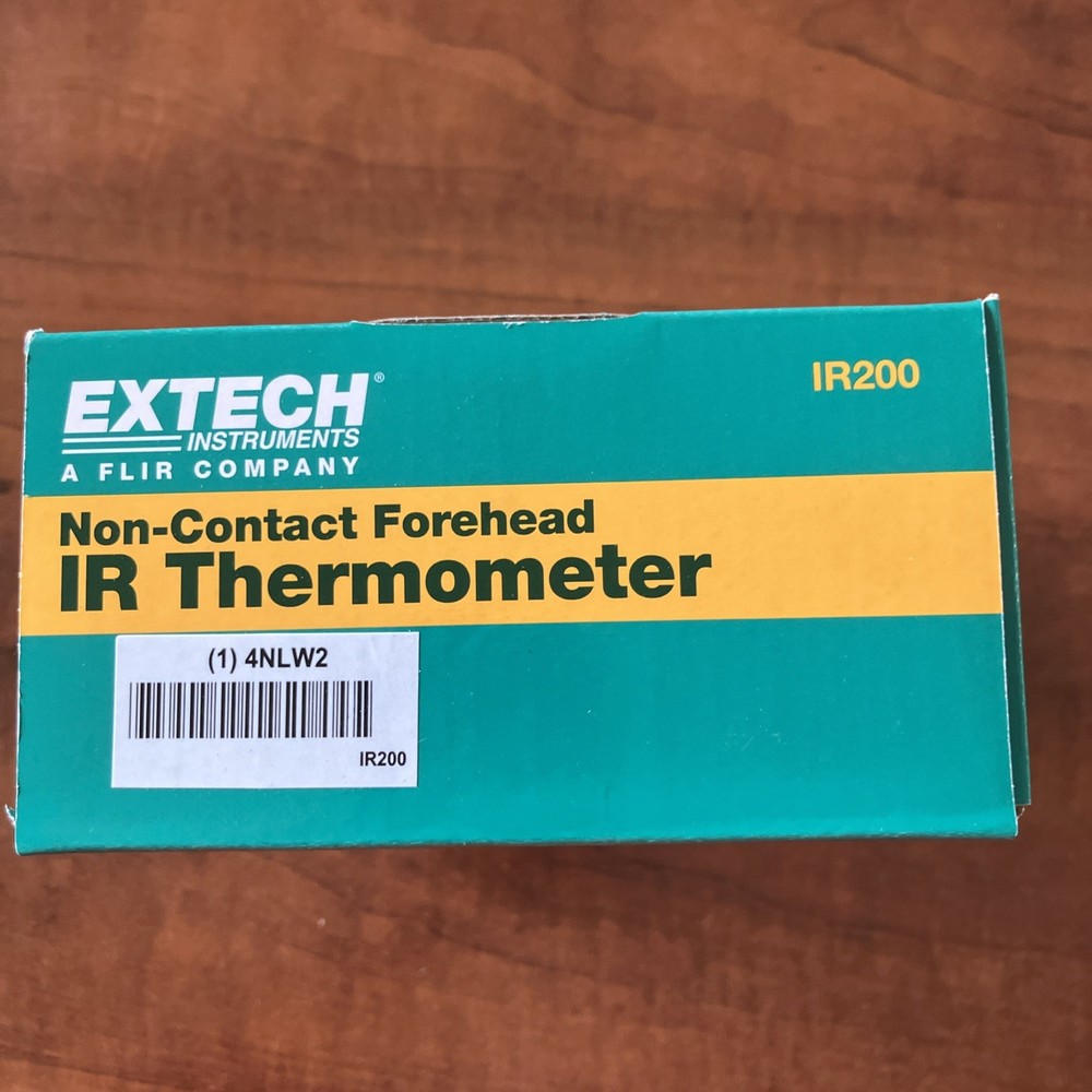 ExTech Instruments IR200 Non-Contact Forehead Infrared Handheld Thermometer