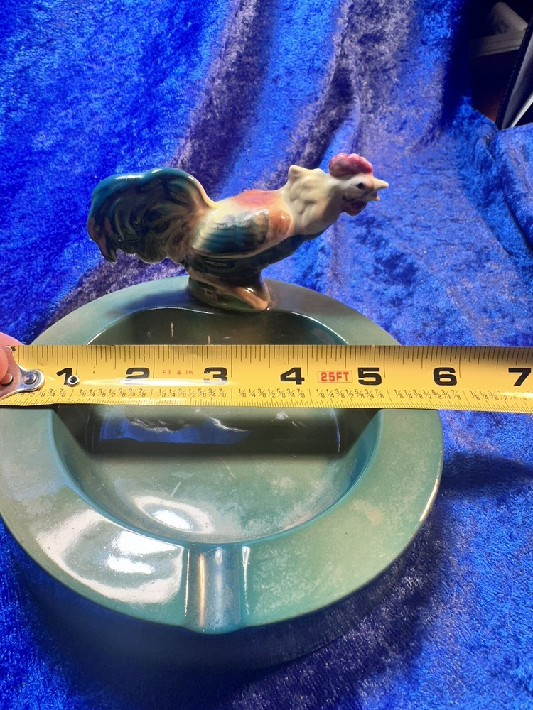 Vintage Rooster Ashtray L&M Inc