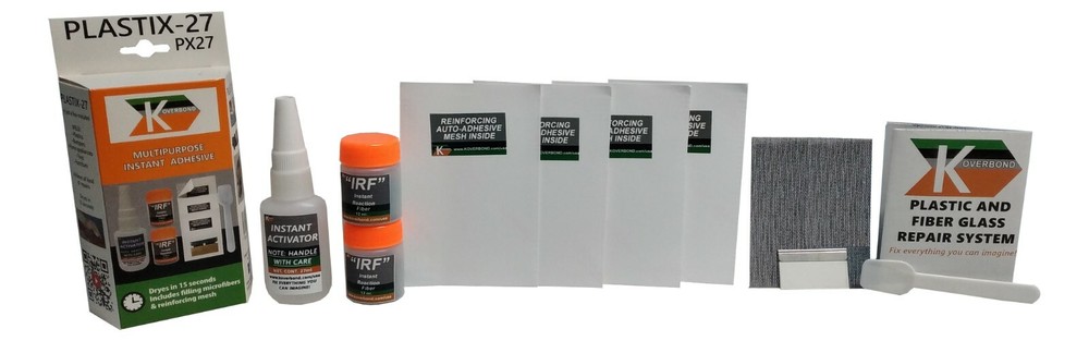 Quick Repair Kit PLASTIX-27 (5 pieces bundle)