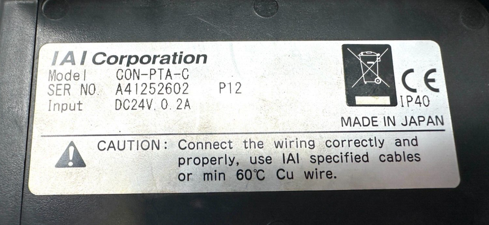 IAI CON-PTA-C Teach Pendant