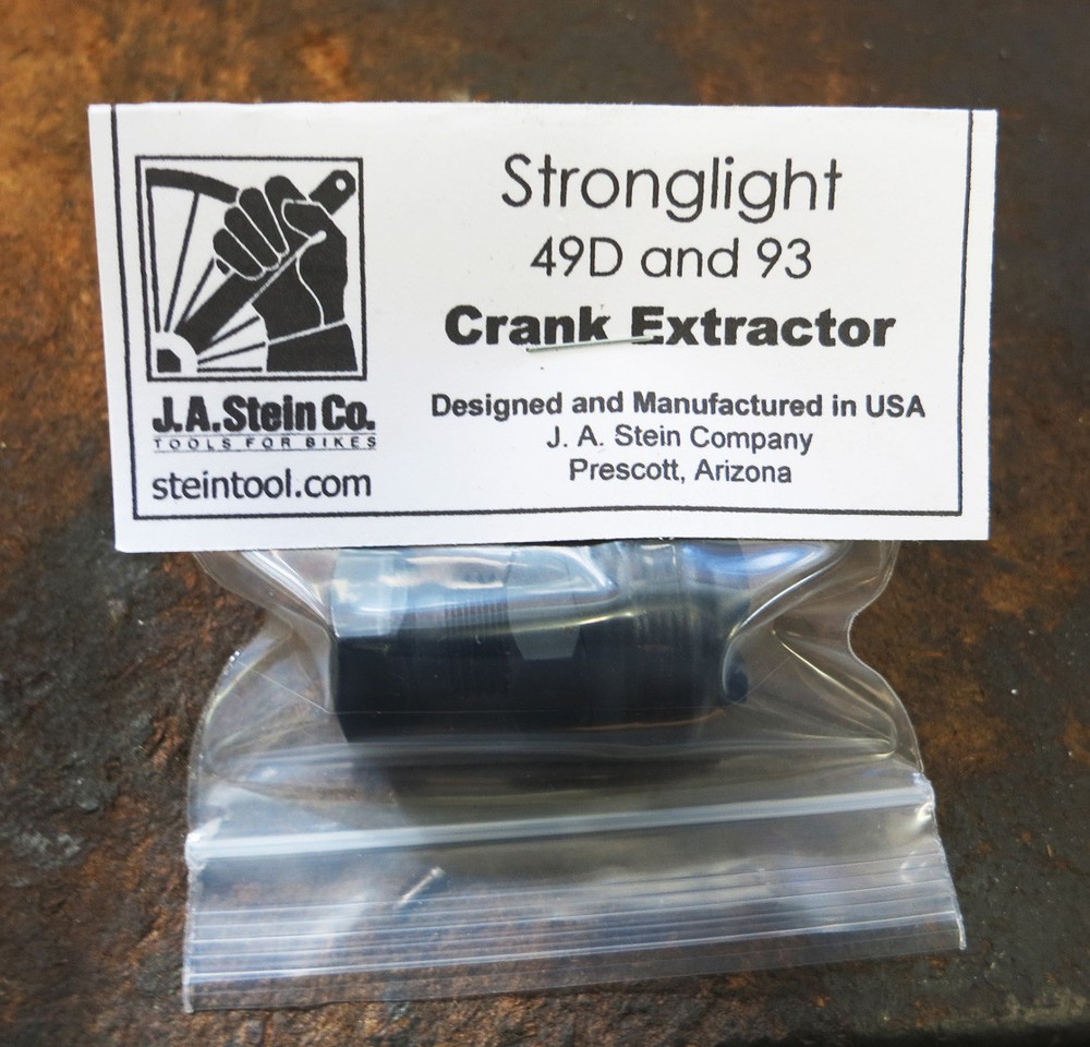 J. A. Stein Stronglight 23.35 mm Crank Puller Extractor Tool Made in USA Remover