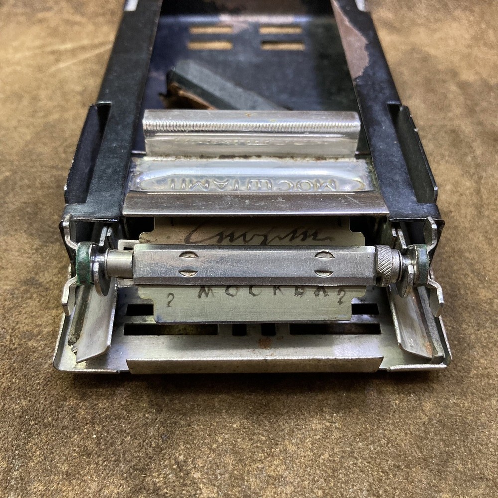 Vintage Soviet Razor Blade Sharpener MOSSTAMP USSR