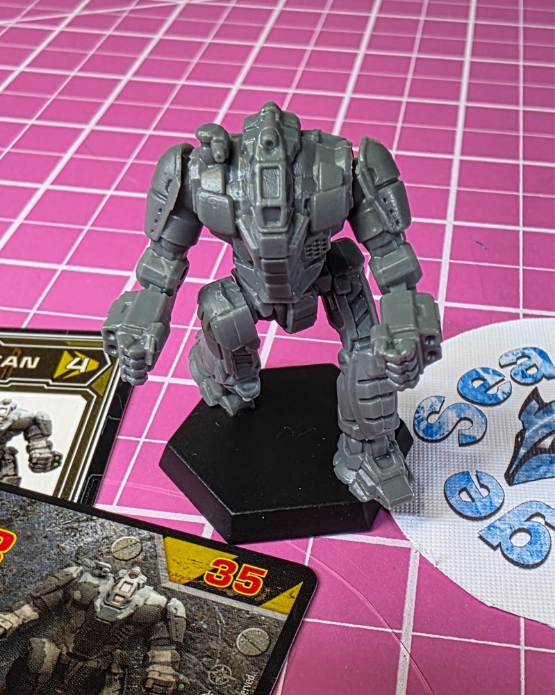 BattleTech Exterminator Mech -- ComStar Command Level II + Cards
