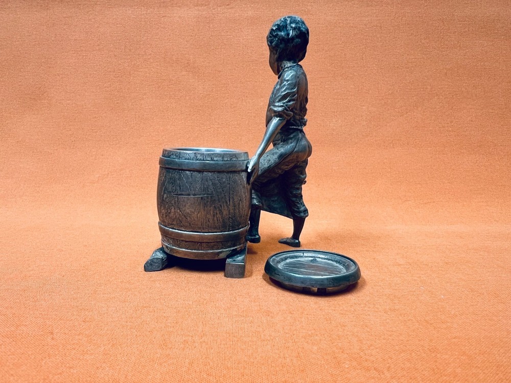 Russian 84 Silver Inkwell