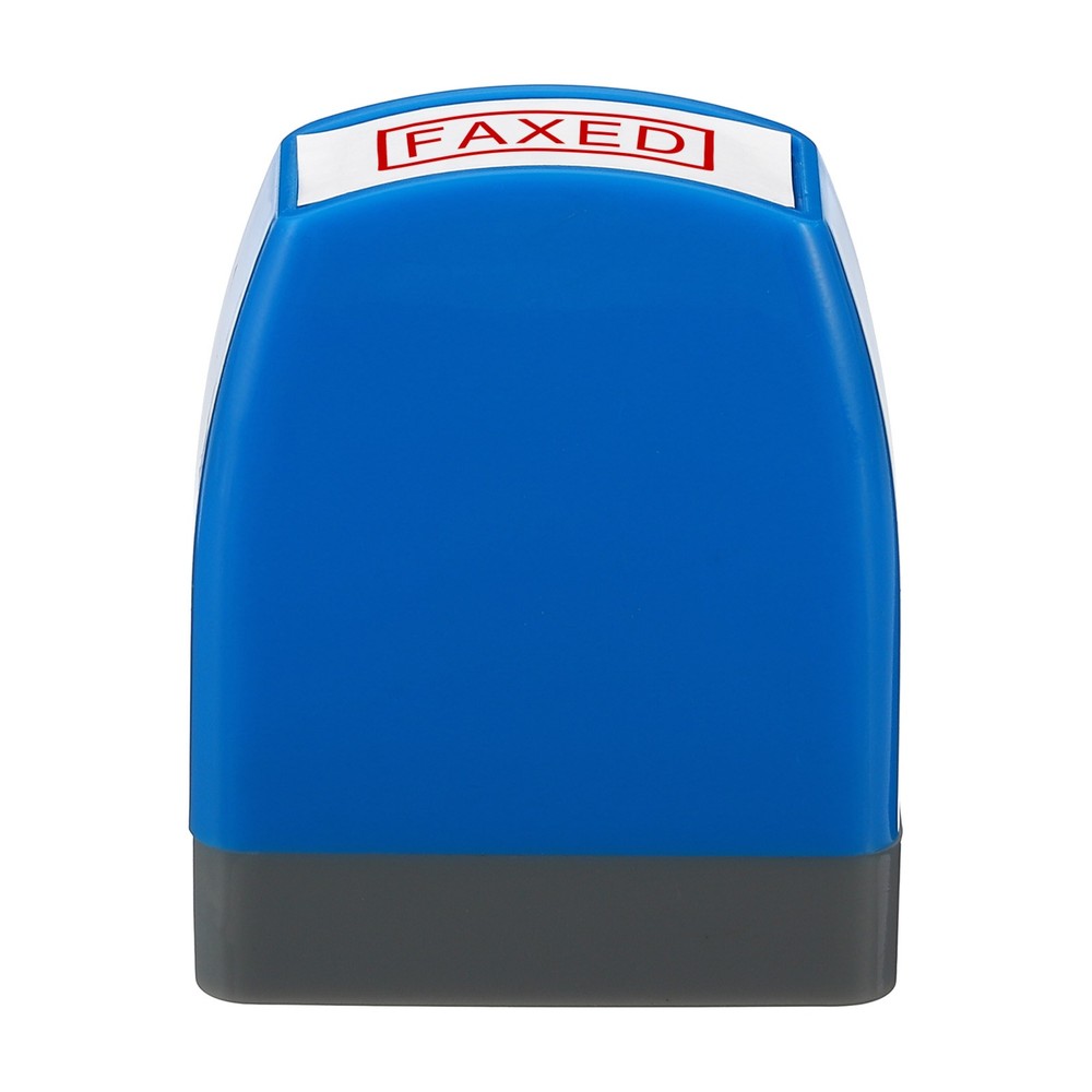 FAXED Stamp, Office Stamps Self Inking, Refillable Pre Inked(Model 1)