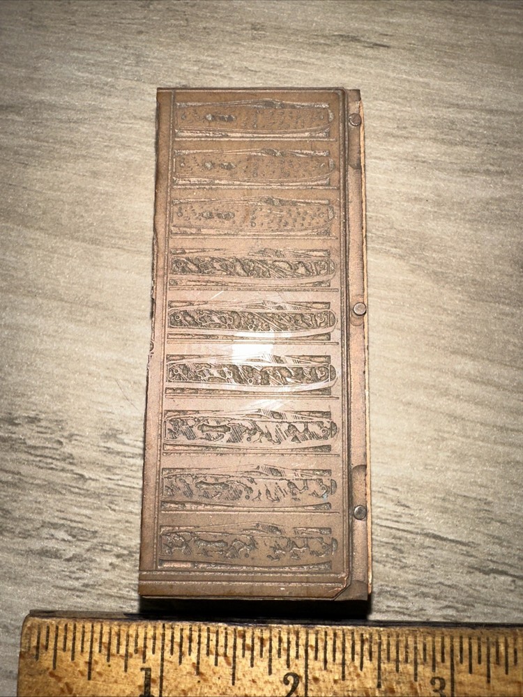 Printing Block “ Jack Knifes Variety “