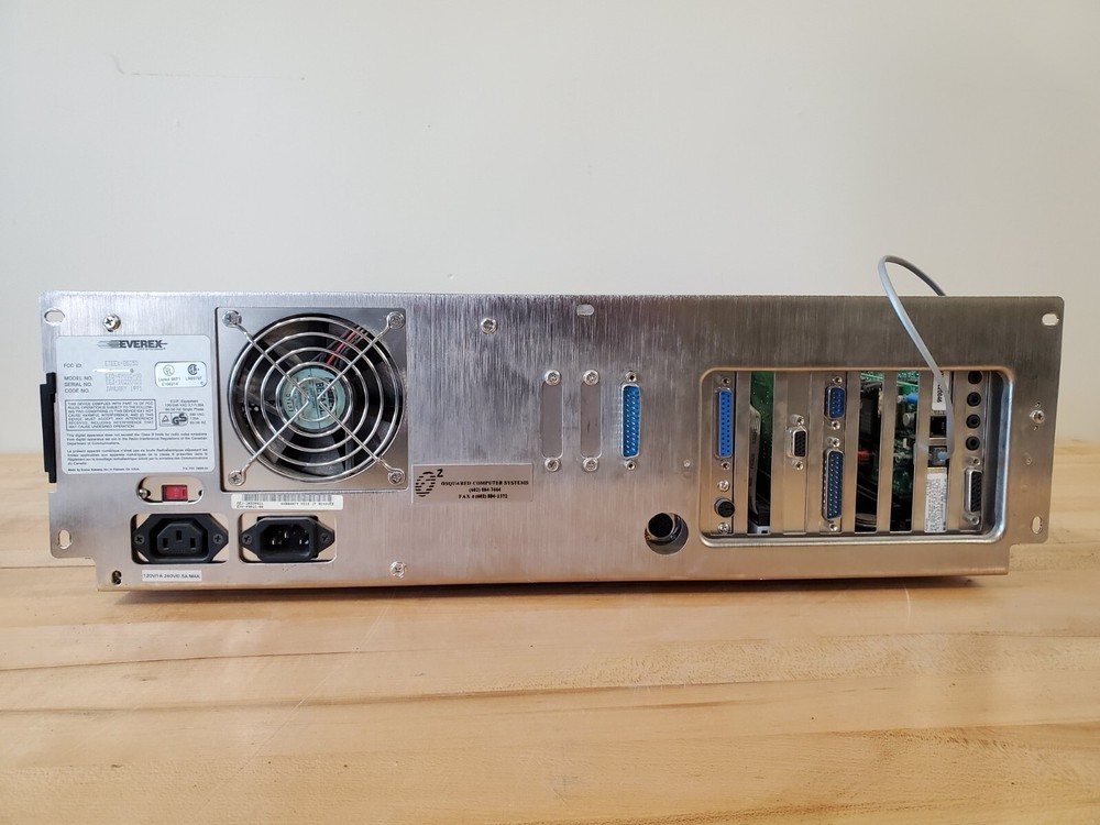 Rare Vintage Everex EXO-4901C-00 Desktop PC, Missing Cover, Untested