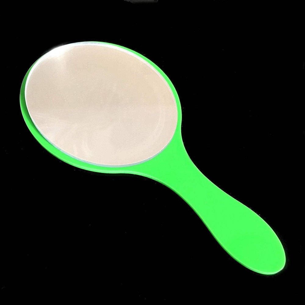 Oval Coloured Hand Held Mirrors