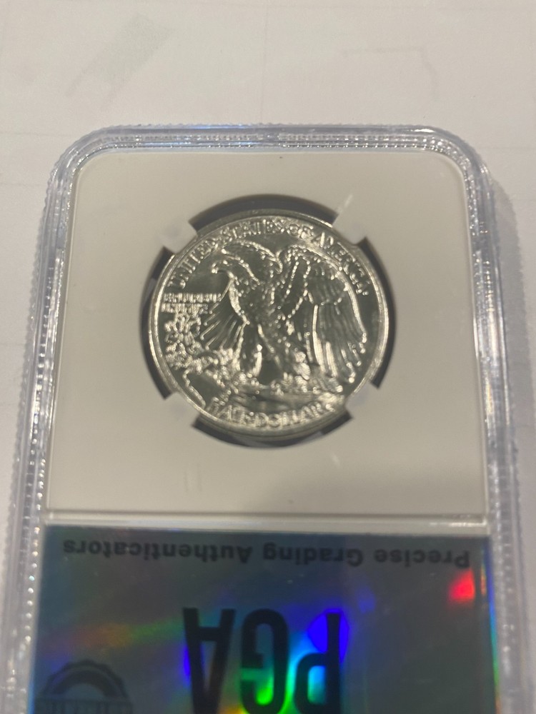 1934 Walking Liberty Half Dollar MS66