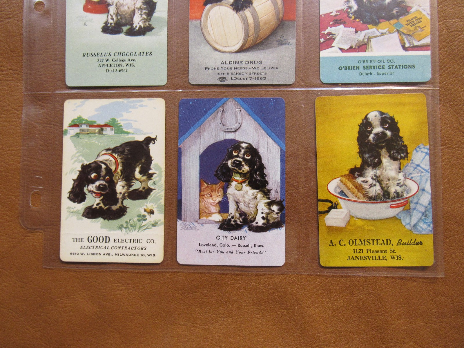 Lot 9 Staehle Butch Advertising Swap Playing Cards #8