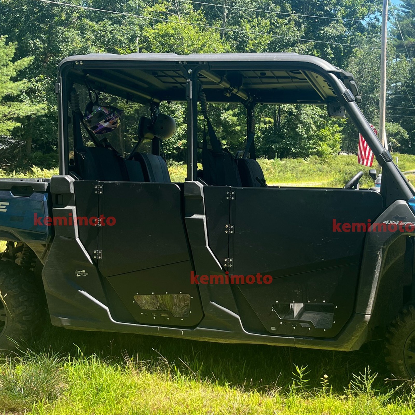 Heavy Duty Aluminum Front & Rear Half Door For CFMOTO UForce 1000 XL 2022-2026