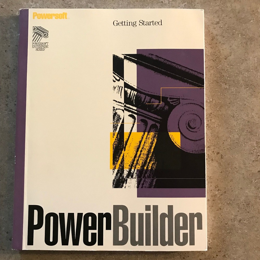 PowerBuilder Ver. 3.0a for Microsoft Windows 3.1 3.5" Diskettes & Manuals  