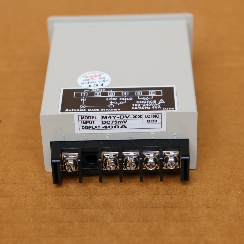 AUTONICS M4Y-DV-XX PANEL METER
