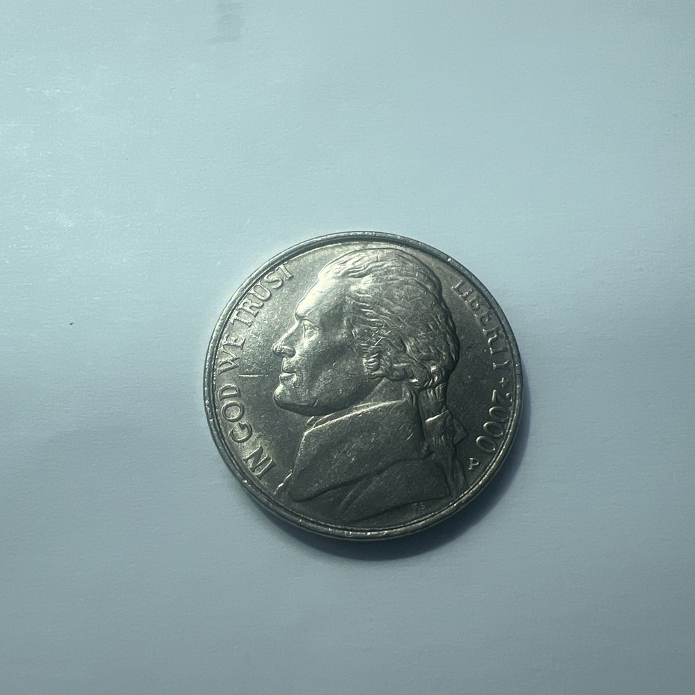 2 Sided Double Headed Nickel Front &Back both Heads 2 Different Years 2000/1982