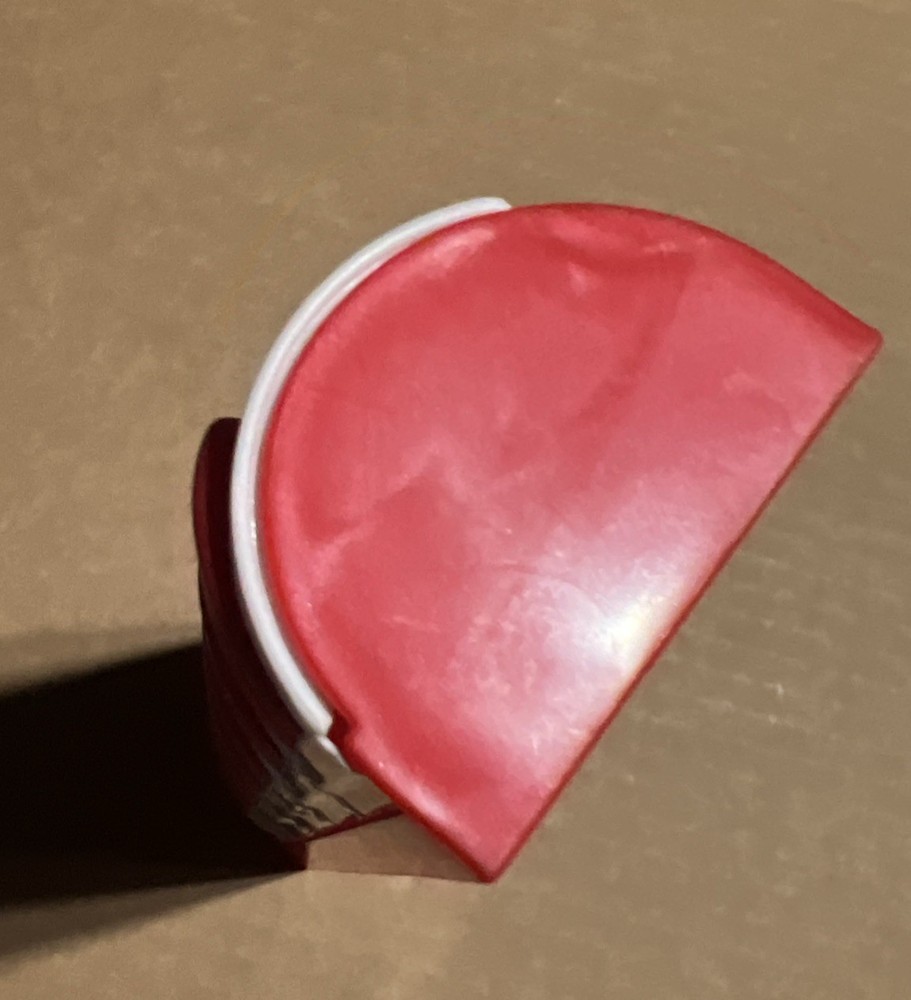 GNC 7 Day Pill Box - 7 Different Compartments - Plastic - Red/White