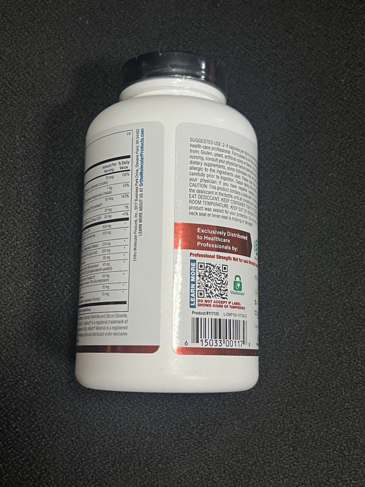 Ortho Molecular MITOCORE 120 capsules