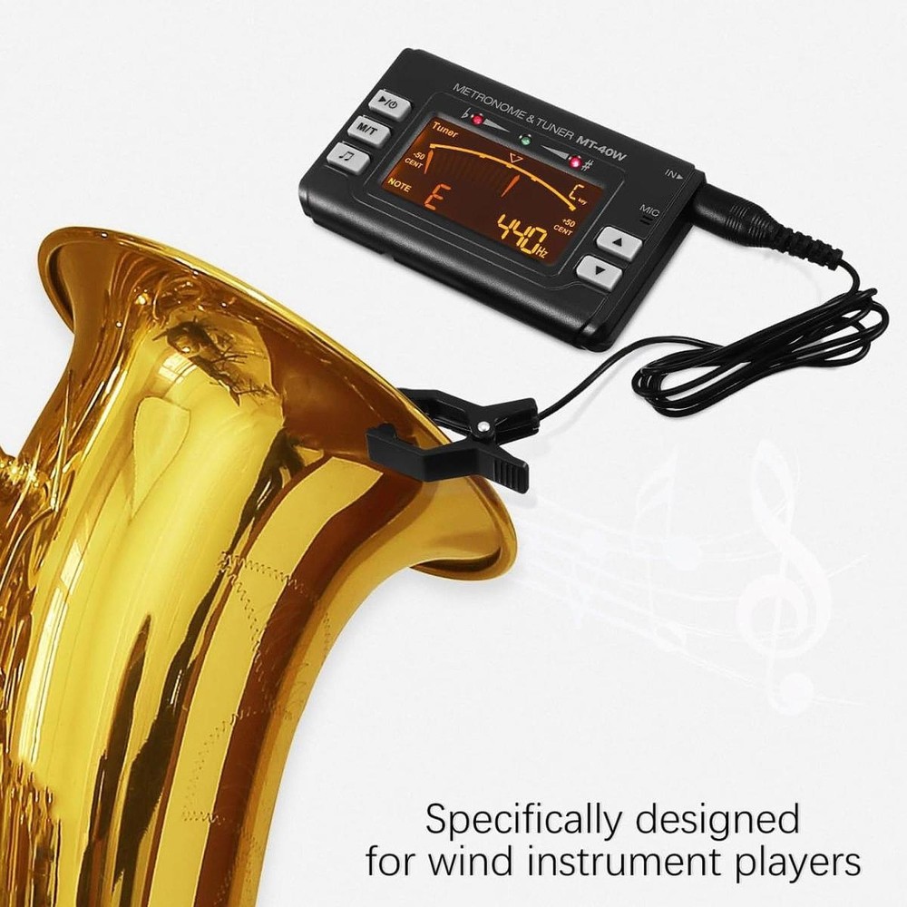 Metronome Tuner 3 in 1 for String and Wind Instruments Saxophone Clarinets