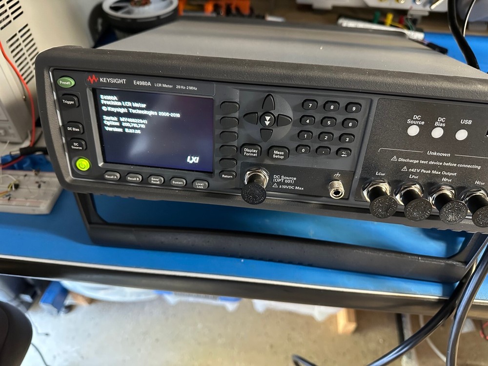 Keysight Technologies E4980A Precision LCR Meter; 20 Hz to 2 MHz