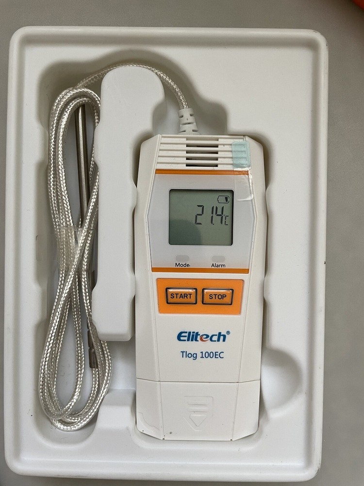 Elitech Tlog 100EC Temperature Data Logger Ultra-Low Temperature Recorder PFD