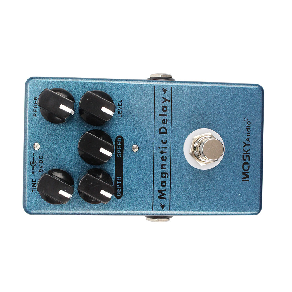 Magnetic Tape Delay Modulation function Guitar Effects Pedal As Keeley Mag Echo