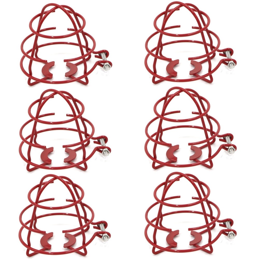 (6 Pack) 1/2" Fire Sprinkler Head Cage Guard Protector Fire Extinguishing System