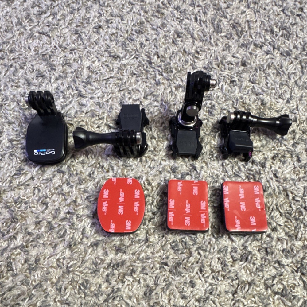 GoPro HERO7 Black 4K Camera Accessory Bundle with Mounts & Head Strap