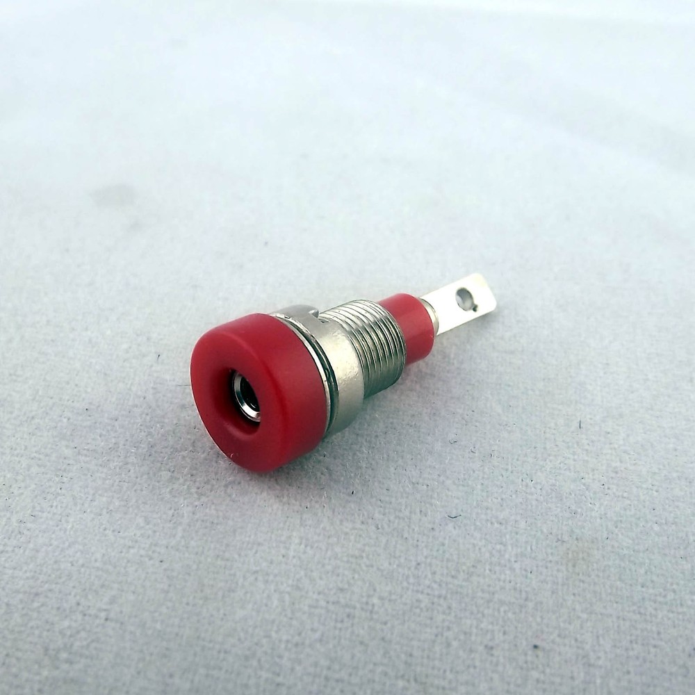 8pcs Copper 2mm Banana Socket Multimeter Instrument Test Probe Binding Post R/B