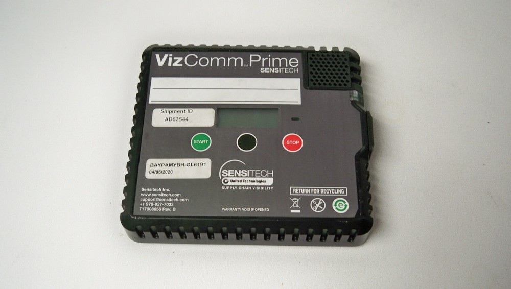 *NEW* Sensitech T11012820 VizComm Prime Logger Tracker