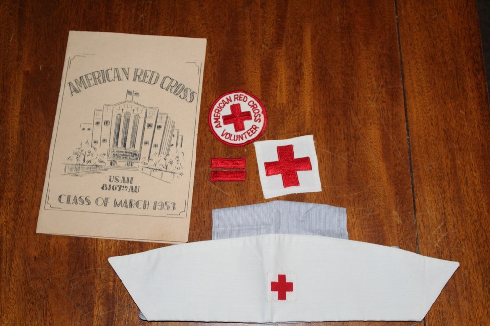 1953 Gray Lady Capping Service Program, Hat, Patches, & Acceptance Letter
