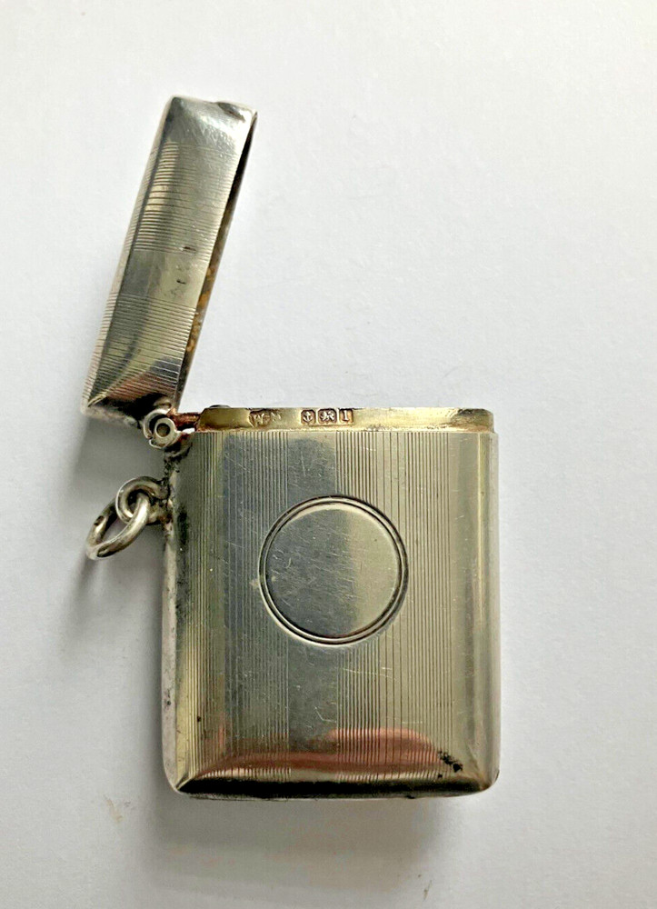 Silver vesta Case , Hallmarked 1910