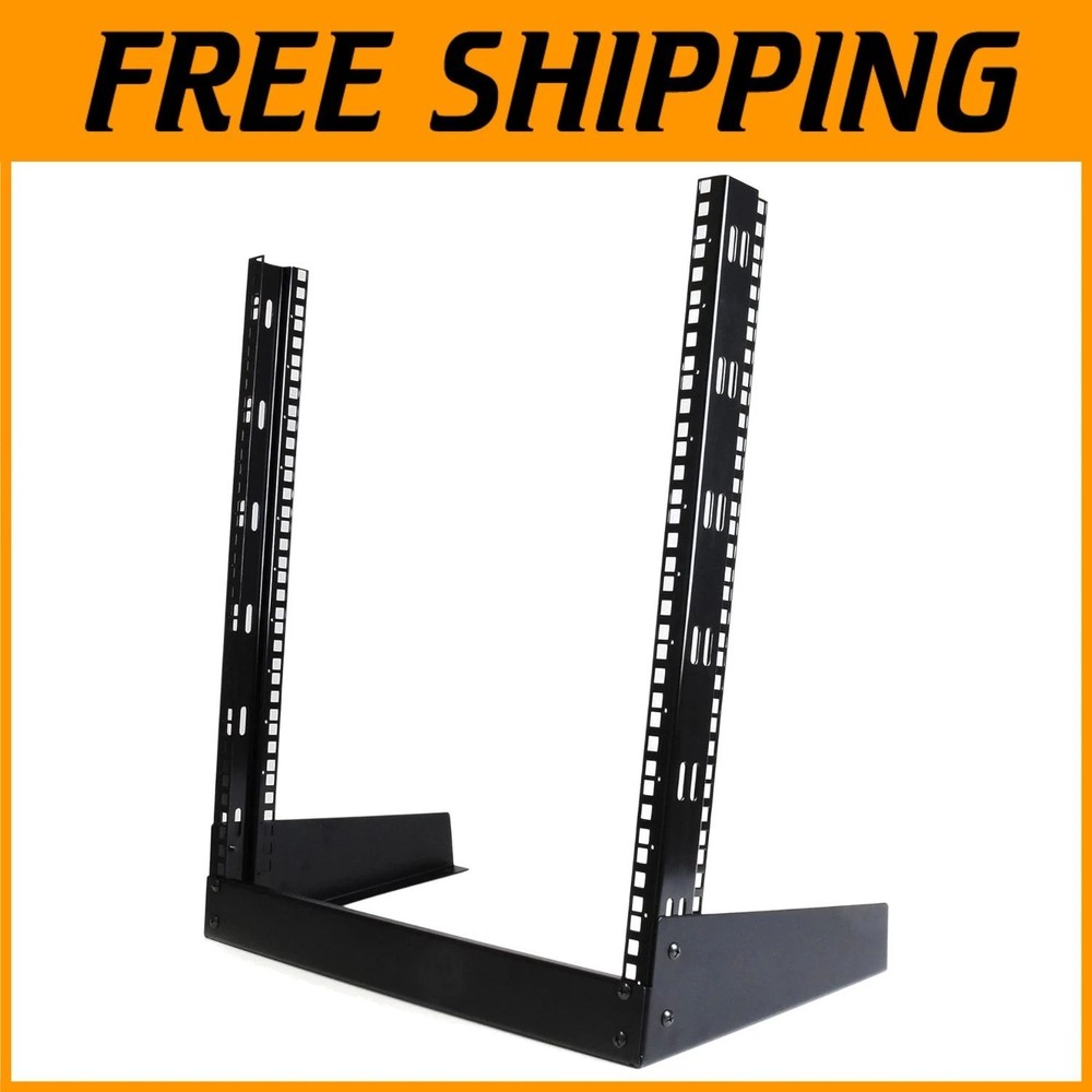 12U Open Frame Server Rack - 19" 2 Post Network Rack