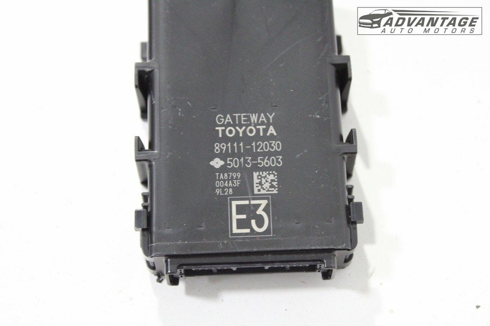 2019-2024 TOYOTA COROLLA DASH NETWORK GATEWAY COMPUTER CONTROL MODULE OEM