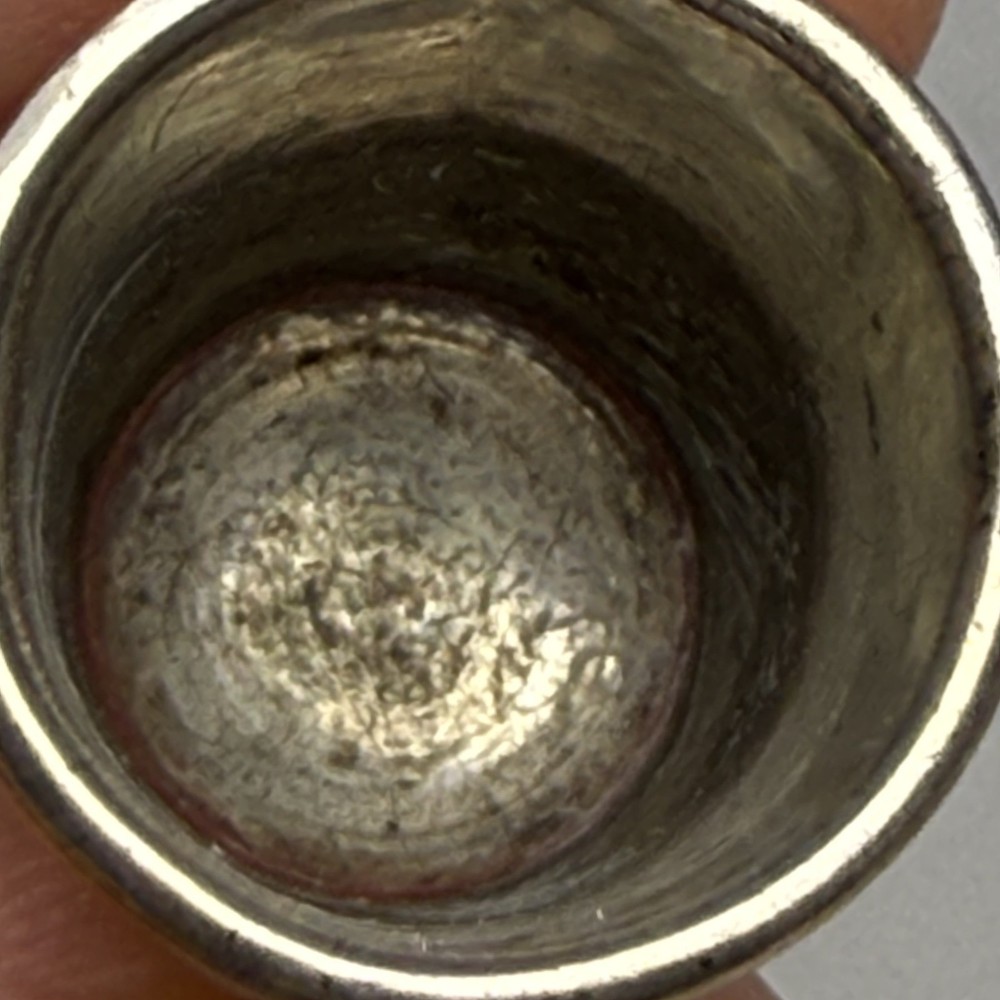 Antique Rare Thimble Sterling SIlver #4