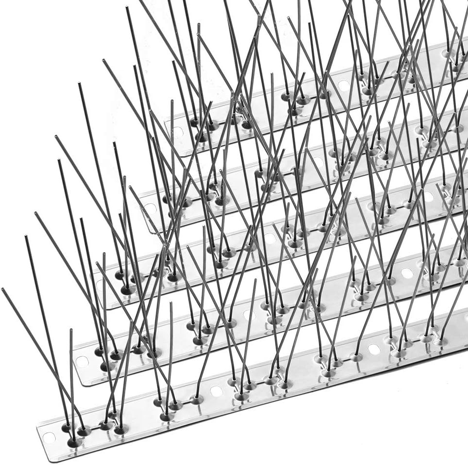 Stainless Steel Bird Spikes Kit 17ft - Durable
