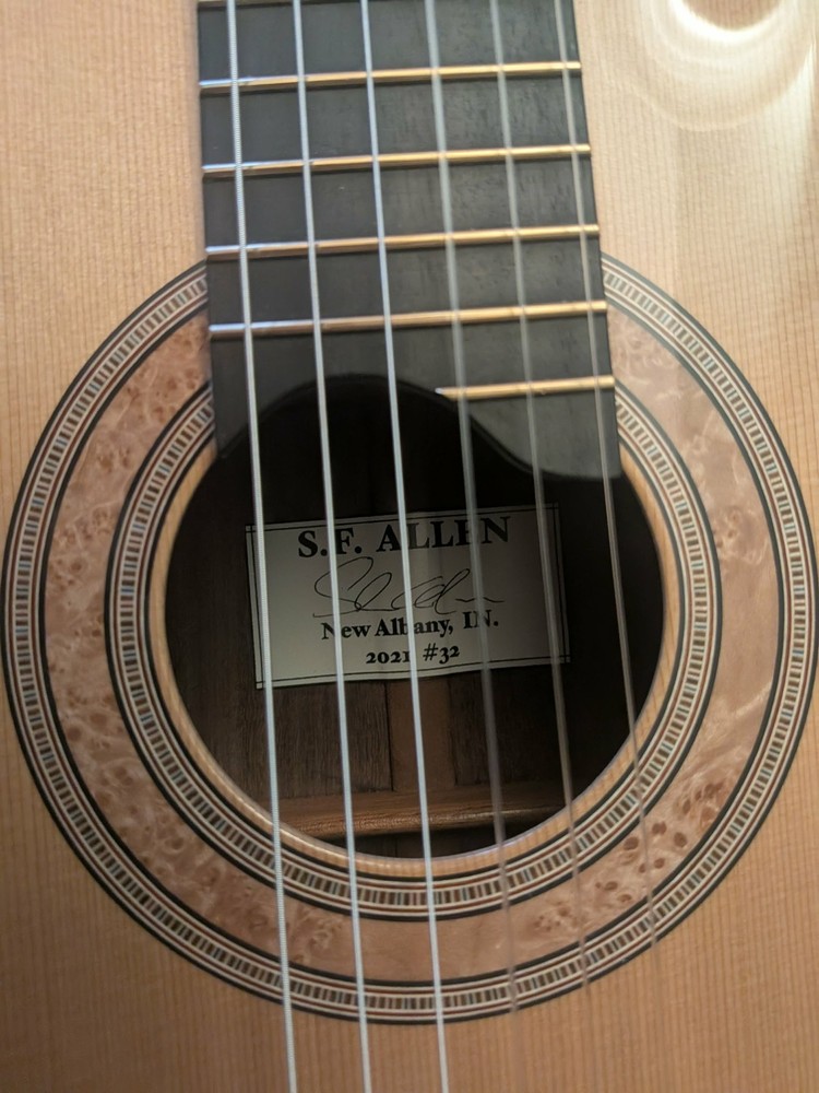 Steve Allen Solid Granadillo and Cedar classical guitar