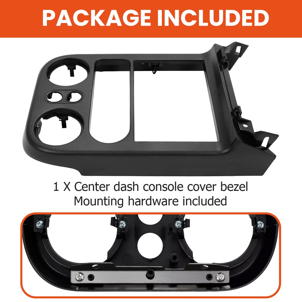 Dash Bezel For Mazda Miata 90-93 Radio Center Dash Control Dashboard Trim Panel