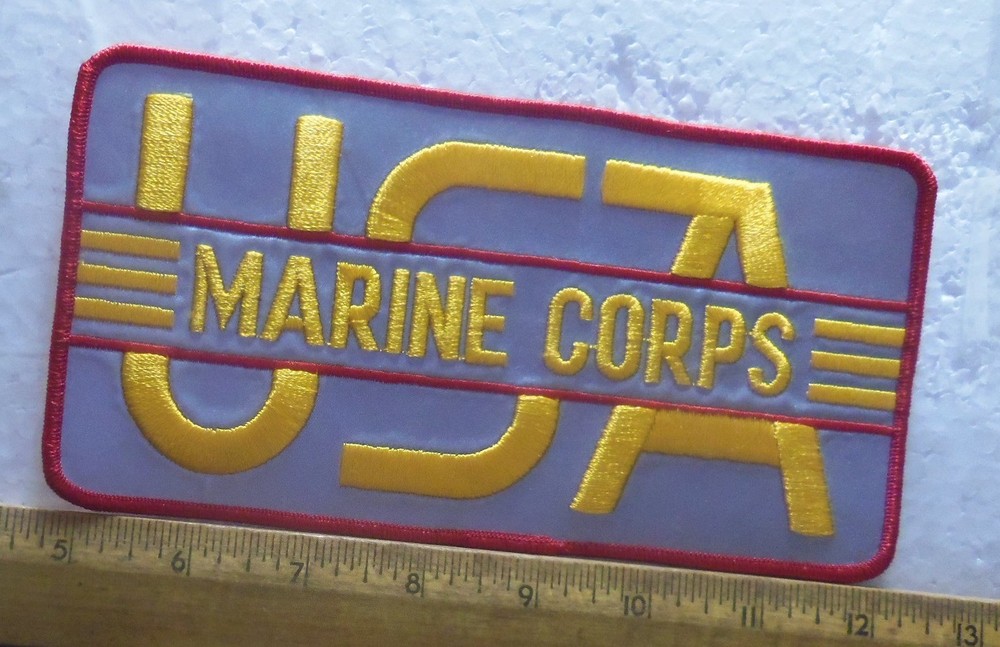 U. S. A. – Marine Corps Embroidered Back Patch (NOS)