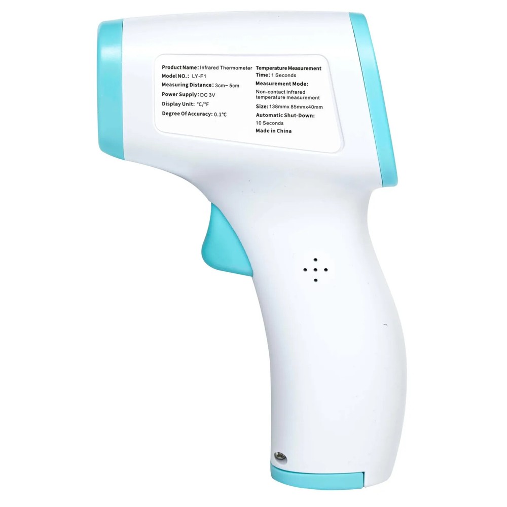 Forehead Thermometer Touchless Infrared Fever Temperature Indicator Digital